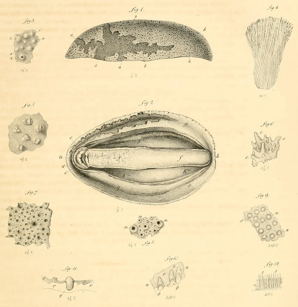 An illustration from Mémoires de l'Académie impériale des sciences de St.-Pétersbourg. sér. 6, 1835, leaf 237