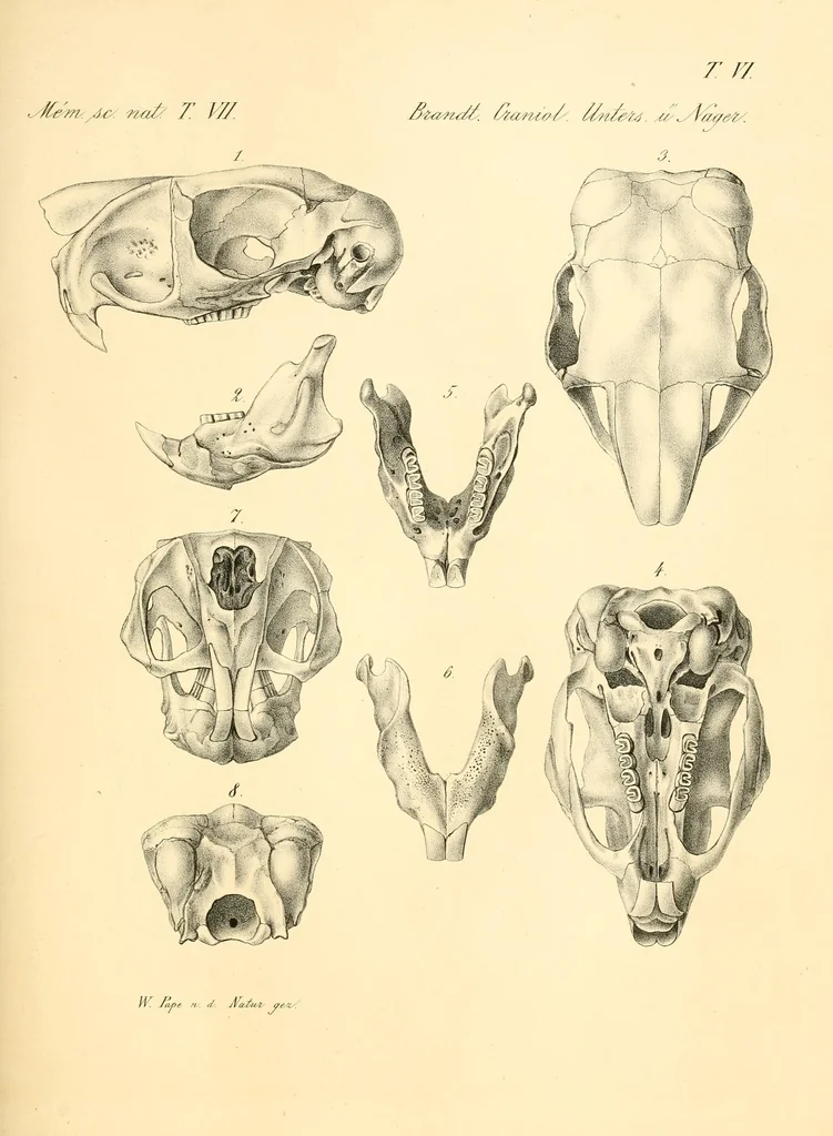 An illustration from Mémoires de l'Académie impériale des sciences de St.-Pétersbourg. sér. 6, 1835, leaf 377