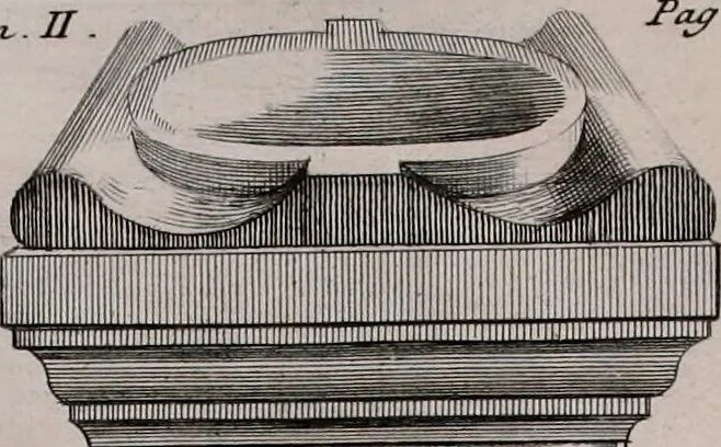 An illustration from Mémoires de littérature tirez des registres de l'Académie royale des inscriptions et belles lettres, depuis le renouvellement de cette Académie jusqu'en 1705, 1717, leaf 489
