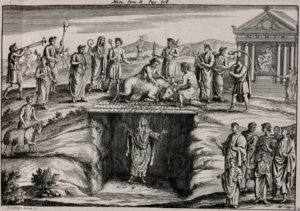 An illustration from Mémoires de littérature tirez des registres de l'Académie royale des inscriptions et belles lettres, depuis le renouvellement de cette Académie jusqu'en 1705, 1717, leaf 527