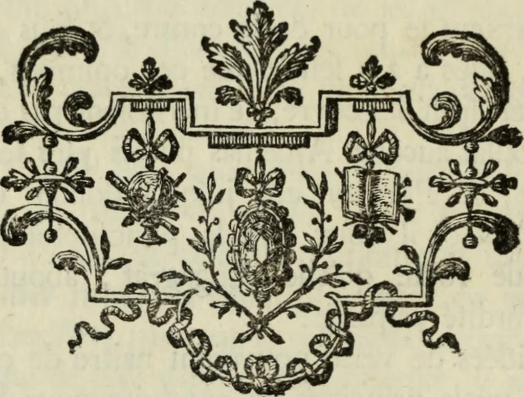 An illustration from Mémoires de littérature tirez des registres de l'Académie royale des inscriptions et belles lettres, depuis le renouvellement de cette Académie jusqu'en 1705, 1717, leaf 149