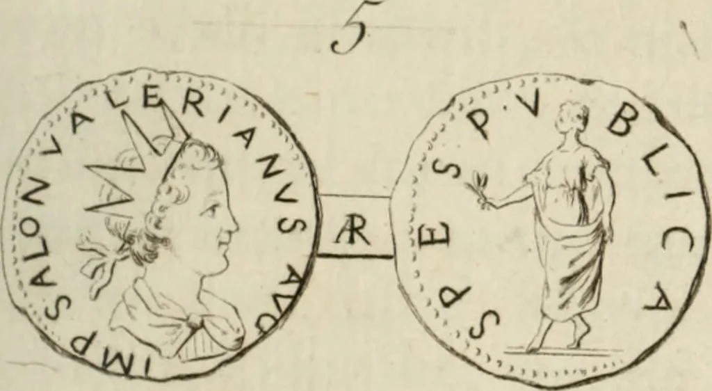 An illustration from Mémoires de littérature tirez des registres de l'Académie royale des inscriptions et belles lettres, depuis le renouvellement de cette Académie jusqu'en 1705, 1717, leaf 276