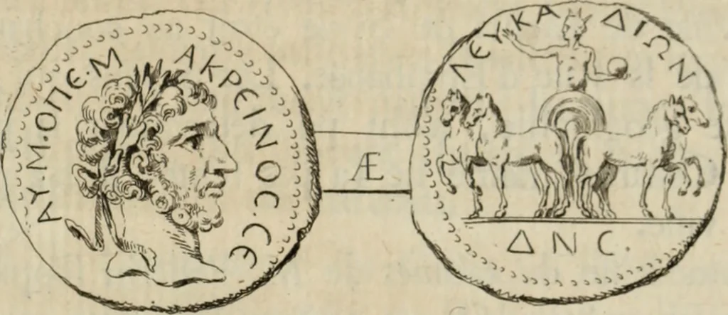 An illustration from Mémoires de littérature tirez des registres de l'Académie royale des inscriptions et belles lettres, depuis le renouvellement de cette Académie jusqu'en 1705, 1717, leaf 722
