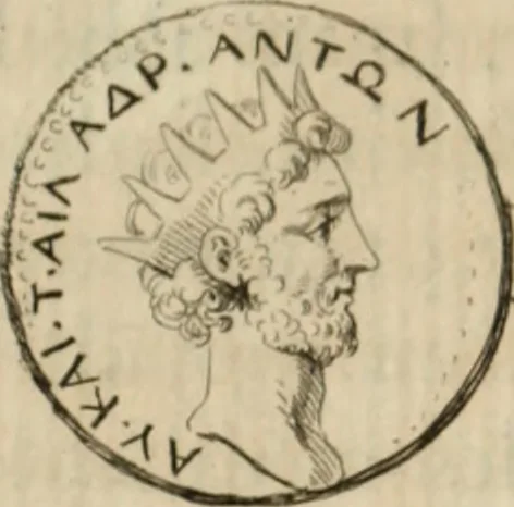 An illustration from Mémoires de littérature tirez des registres de l'Académie royale des inscriptions et belles lettres, depuis le renouvellement de cette Académie jusqu'en 1705, 1717, leaf 734