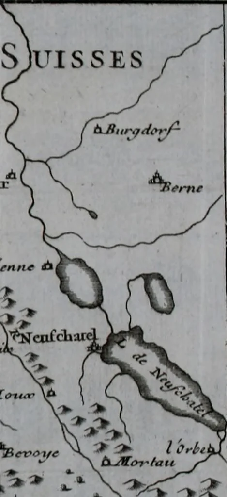 An illustration from Mémoires de M. le marquis de Feuquière, lieutenant général des armées du roi : contenans ses maximes sur la guerre, & l'application des exemples aux maximes, 1736, leaf 324