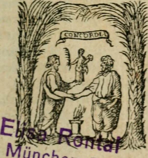 An illustration from Mémoires d'Estat sous le règne des roys Henry trosiesme et Henry IV, 1669, leaf 4