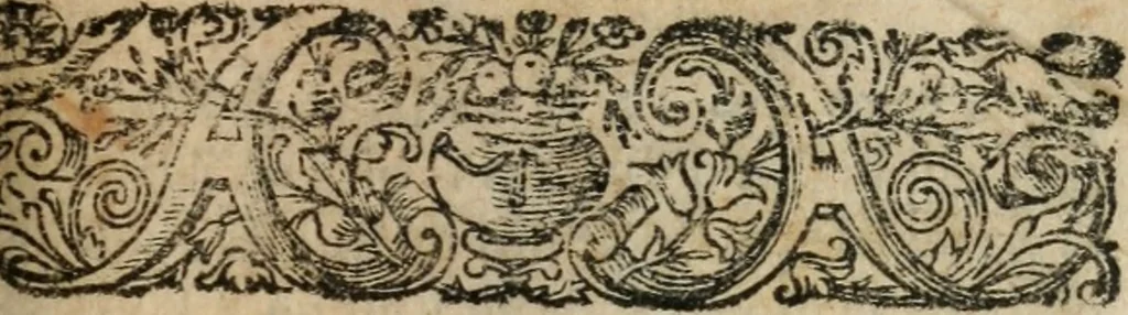 An illustration from Mémoires d'un favory de son Altesse royalle monsieur le duc d'Orléans, 1668, leaf 8