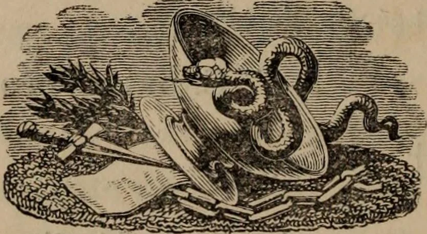 An illustration from Mémoires récréatifs, scientifiques et anecdotiques du physicien-aéronaute E.G. Robertson : connu par ses expériences de fantasmagorie, et par ses ascensions aérostatiques dans les principales villes de l'Europe : ex-professeur de physique au Collége central du ci-devant départment de l'Ourthe, membre de la Société Galvanique de Paris, de la Société des arts and des sciences de Hambourg, et de la Société d'émulation de Liége, 1831, leaf 139