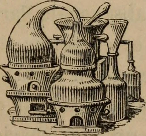 An illustration from Mémoires récréatifs, scientifiques et anecdotiques du physicien-aéronaute E.G. Robertson : connu par ses expériences de fantasmagorie, et par ses ascensions aérostatiques dans les principales villes de l'Europe : ex-professeur de physique au Collége central du ci-devant départment de l'Ourthe, membre de la Société Galvanique de Paris, de la Société des arts and des sciences de Hambourg, et de la Société d'émulation de Liége, 1831, leaf 296