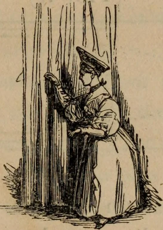 An illustration from Mémoires récréatifs, scientifiques et anecdotiques du physicien-aéronaute E.G. Robertson : connu par ses expériences de fantasmagorie, et par ses ascensions aérostatiques dans les principales villes de l'Europe : ex-professeur de physique au Collége central du ci-devant départment de l'Ourthe, membre de la Société Galvanique de Paris, de la Société des arts and des sciences de Hambourg, et de la Société d'émulation de Liége, 1831, leaf 438