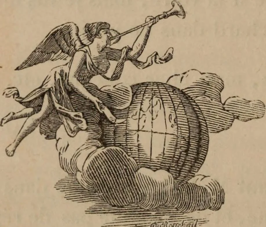 An illustration from Mémoires récréatifs, scientifiques et anecdotiques du physicien-aéronaute E.G. Robertson : connu par ses expériences de fantasmagorie, et par ses ascensions aérostatiques dans les principales villes de l'Europe : ex-professeur de physique au Collége central du ci-devant départment de l'Ourthe, membre de la Société Galvanique de Paris, de la Société des arts and des sciences de Hambourg, et de la Société d'émulation de Liége, 1831, leaf 131