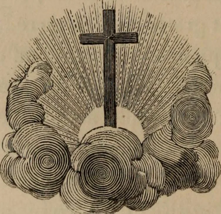 An illustration from Mémoires récréatifs, scientifiques et anecdotiques du physicien-aéronaute E.G. Robertson : connu par ses expériences de fantasmagorie, et par ses ascensions aérostatiques dans les principales villes de l'Europe : ex-professeur de physique au Collége central du ci-devant départment de l'Ourthe, membre de la Société Galvanique de Paris, de la Société des arts and des sciences de Hambourg, et de la Société d'émulation de Liége, 1831, leaf 223
