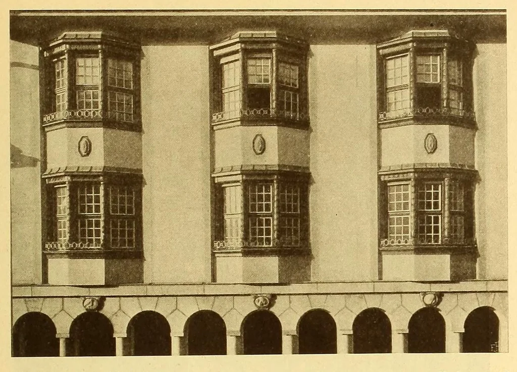 An illustration from München und seine Bauten, 1912, leaf 369