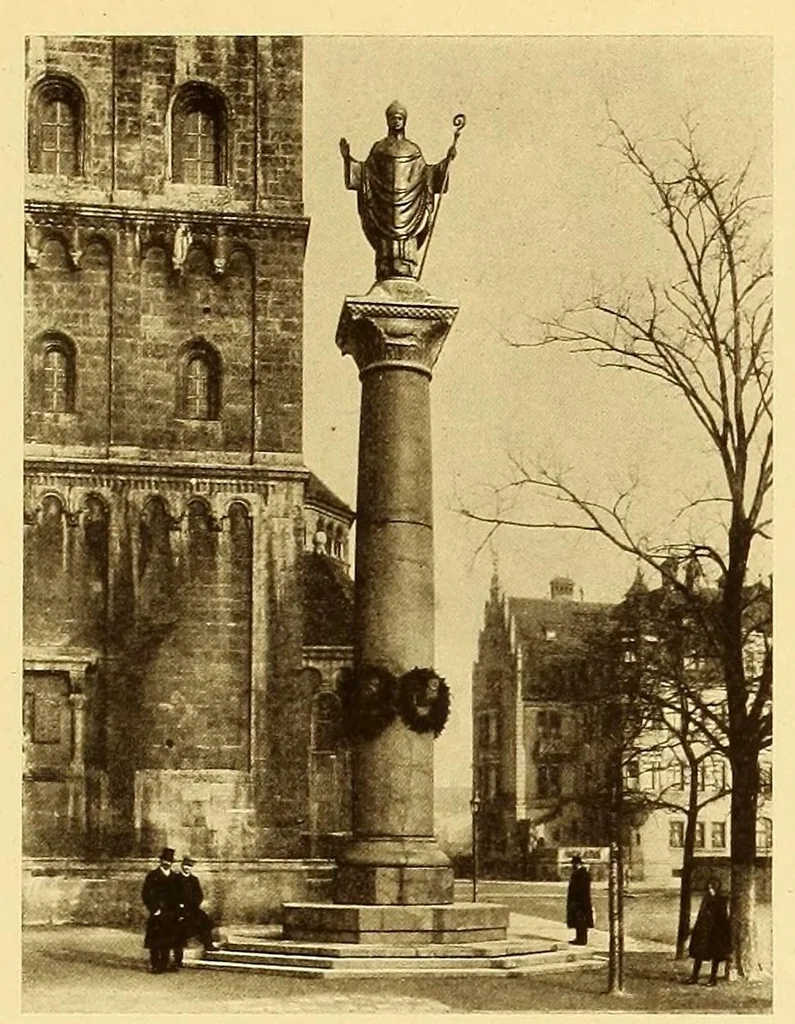 An illustration from München und seine Bauten, 1912, leaf 757