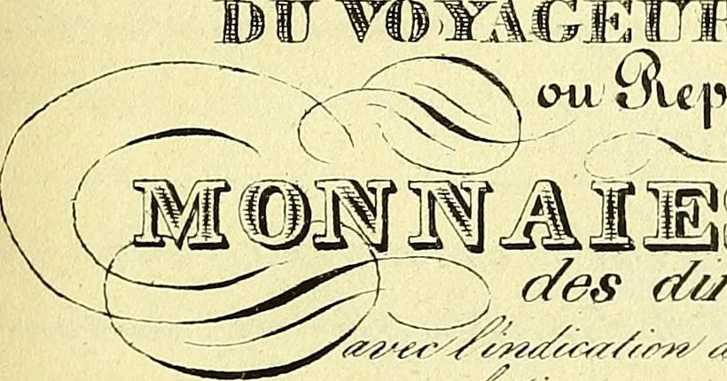 An illustration from Münz-Cabinet. : le cabinet des monnaies du voyageur et du négociant, ou représentation des monnaies courantes des différens pays... recueillies et publiées par Engelmann père et fils... The Traveller's and merchant's cabinet of moneys.., 1835, leaf 12