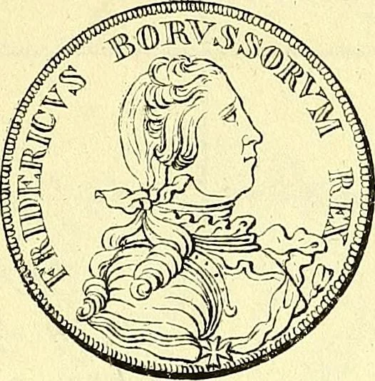 An illustration from Münz-Cabinet. : le cabinet des monnaies du voyageur et du négociant, ou représentation des monnaies courantes des différens pays... recueillies et publiées par Engelmann père et fils... The Traveller's and merchant's cabinet of moneys.., 1835, leaf 27