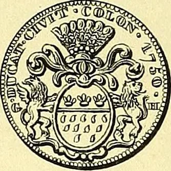 An illustration from Münz-Cabinet. : le cabinet des monnaies du voyageur et du négociant, ou représentation des monnaies courantes des différens pays... recueillies et publiées par Engelmann père et fils... The Traveller's and merchant's cabinet of moneys.., 1835, leaf 37