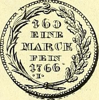 An illustration from Münz-Cabinet. : le cabinet des monnaies du voyageur et du négociant, ou représentation des monnaies courantes des différens pays... recueillies et publiées par Engelmann père et fils... The Traveller's and merchant's cabinet of moneys.., 1835, leaf 37