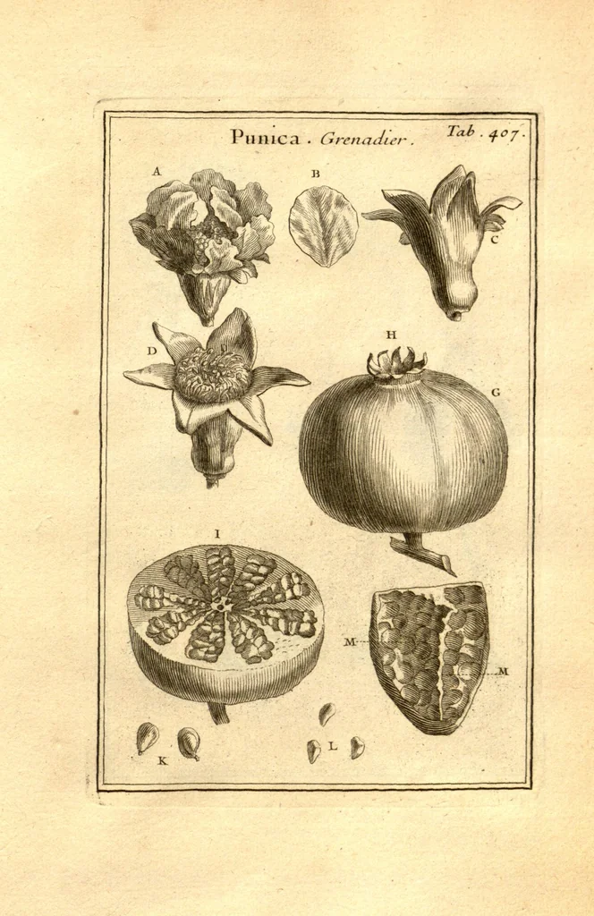 An illustration from Josephi Pitton Tournefort ... Institutiones rei herbaria., 1700, leaf 158