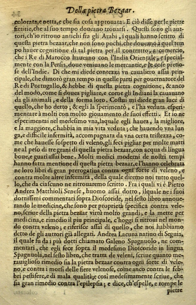 An illustration from Dve libri dell'historia de i semplici, aromati, et altre cose ?che vengono portate dall'Indie Orientali pertinente alla medicina /di don Garzia dall'Horto ... ; con alcune breui annotationi di Carlo Clvsio ; et dve altri libri parimente di qvelle che si portano dall'Indie Occidentali, di Nicolo? Monardes ... ; hora tutti tradotti dalle loro lingue nella nostra Italiana da m. Annibale Briganti ..., 1576, leaf 267