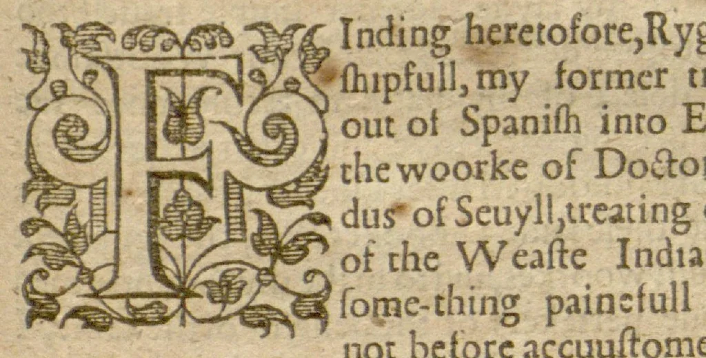 An illustration from Ioyfullnewes out of the new?found uuorlde ?wherein are declared, the rare and singuler vertues of diuers herbs, trees, plantes, oyles & stones, with their applications, as well to the use of phisicke as of chirurgery ... Also the portrature of the said hearbs /Englished by John Frampton ... Newly corrected ... Whereunto are added three other bookes treating of the bezaar stone, the herb escuerconera, the properties of iron and steele in medicine, and the benefit of snow., 1596, leaf 222
