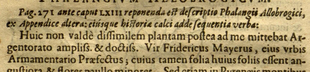 An illustration from Caroli Clvsii Atrebatis Cvrae posteriores, seu, Plurimarum non ante? cognitarum, aut descriptarum stirpium, peregrinorumq?ue aliquot animalium ?novae descriptiones? quibus & omnia ipsius opera, alia?que ab eo versa augentur, aut illustrantur /acessit seorsim Everardi Vorstii ... de eiusdem Caroli Clusii vita & obitu oratio, aliorumq?ue epicedia., 1611, leaf 64