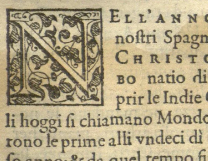 An illustration from Delle cose che vengono portate dall'Indie Occidentali pertinenti all'uso della medicina /raccolte & trattate dal Dottor Nicolo? Monardes .. ? novamente recata dalla Spagnola nella nostra lingua Italiana ? dove ancho si tratta de' Veneni, & della lor cura., 1575, leaf 16