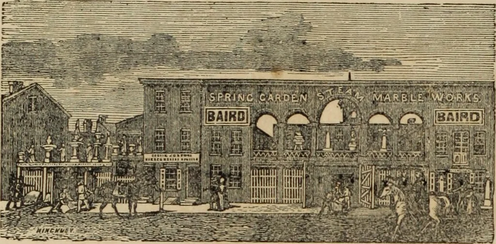 An illustration from The model architect : a series of original designs for cottages, villas, suburban residences, etc., accompanied by explanations, specifications, estimates, and elaborate details : prepared expressly for the use of projectors and artisans throughout the United States, 1852, leaf 285