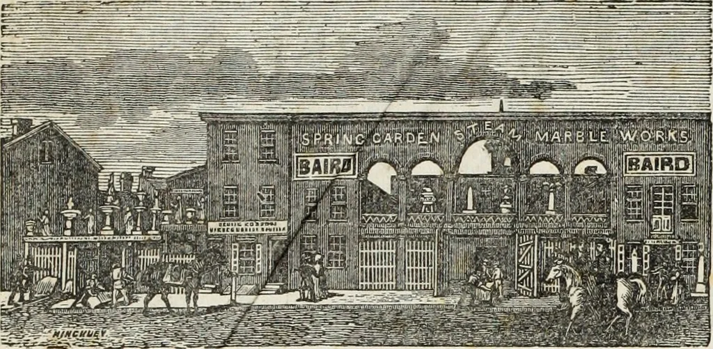 An illustration from The model architect : a series of original designs for cottages, villas, suburban residences, etc., accompanied by explanations, specifications, estimates, and elaborate details : prepared expressly for the use of projectors and artisans throughout the United States, 1852, leaf 297