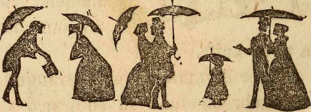 An illustration from The model book of dreams, fortune teller, and epitome of parlor entertainments, 1864, leaf 161
