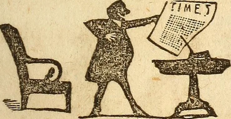 An illustration from The model book of dreams, fortune teller, and epitome of parlor entertainments, 1864, leaf 162