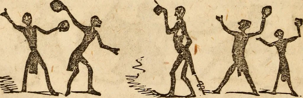 An illustration from The model book of dreams, fortune teller, and epitome of parlor entertainments, 1864, leaf 167
