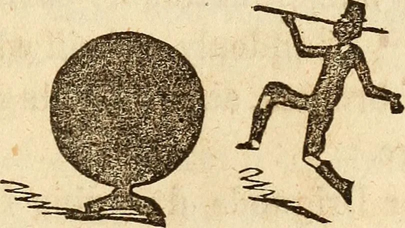 An illustration from The model book of dreams, fortune teller, and epitome of parlor entertainments, 1864, leaf 168