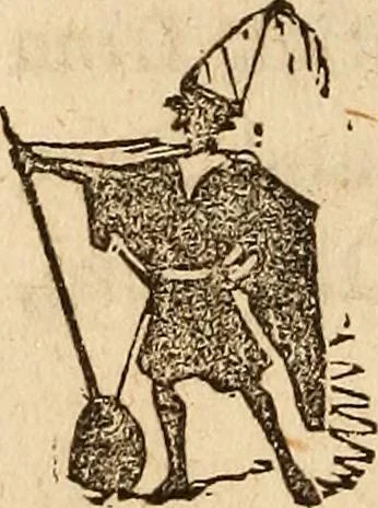 An illustration from The model book of dreams, fortune teller, and epitome of parlor entertainments, 1864, leaf 169