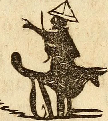 An illustration from The model book of dreams, fortune teller, and epitome of parlor entertainments, 1864, leaf 176