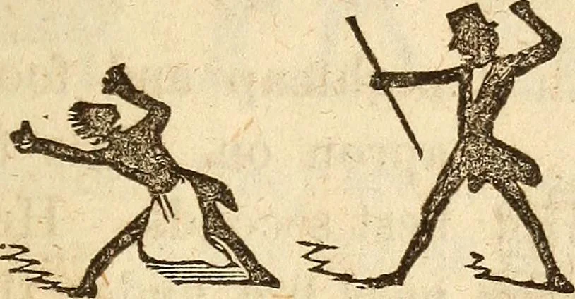An illustration from The model book of dreams, fortune teller, and epitome of parlor entertainments, 1864, leaf 188