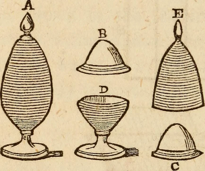 An illustration from The model book of dreams, fortune teller, and epitome of parlor entertainments, 1864, leaf 247