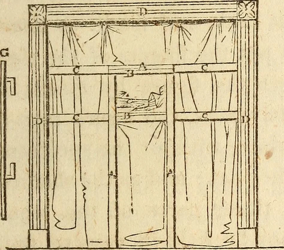 An illustration from The model book of dreams, fortune teller, and epitome of parlor entertainments, 1864, leaf 302