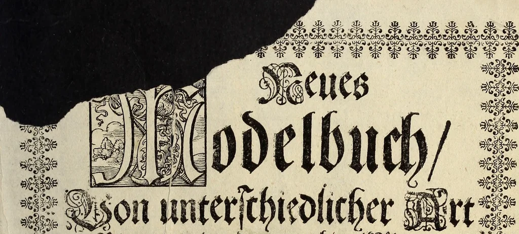 An illustration from [Model Buch : T.1-4, 1666, leaf 4