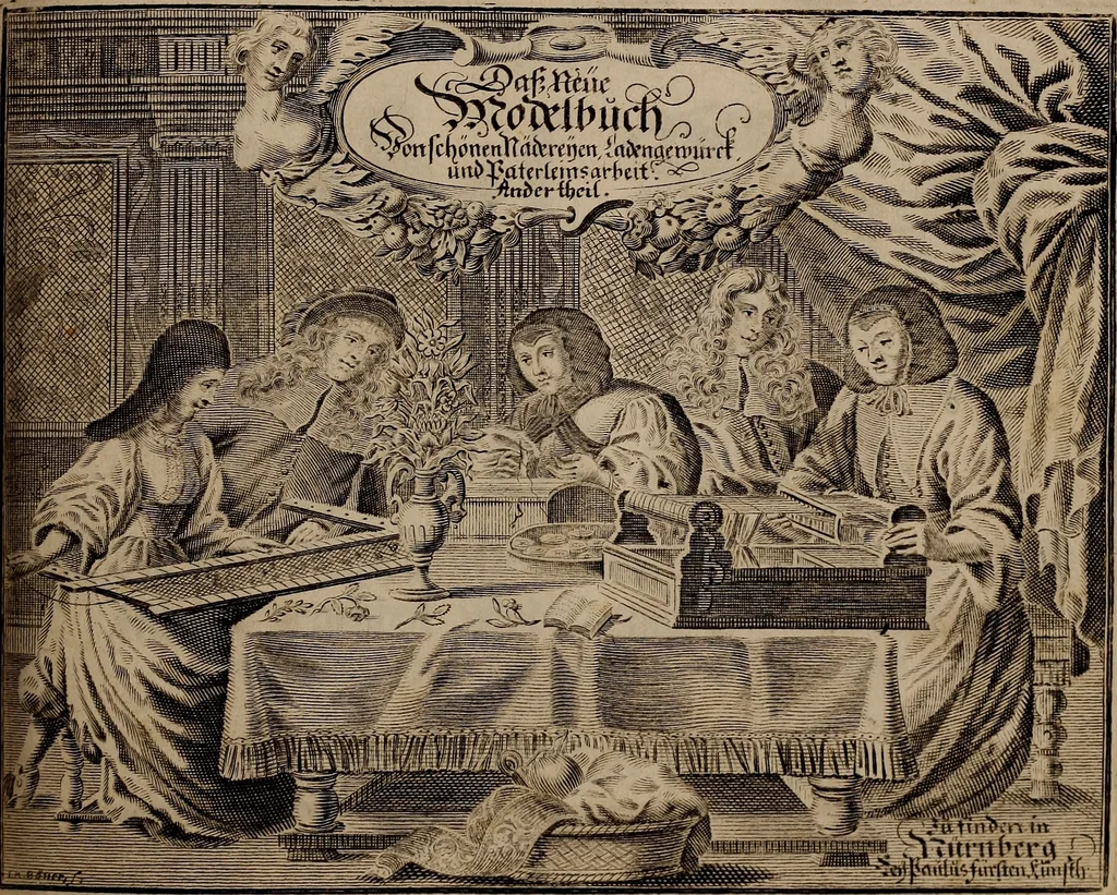 An illustration from [Model Buch : Teil 1.-2, 1728, leaf 110