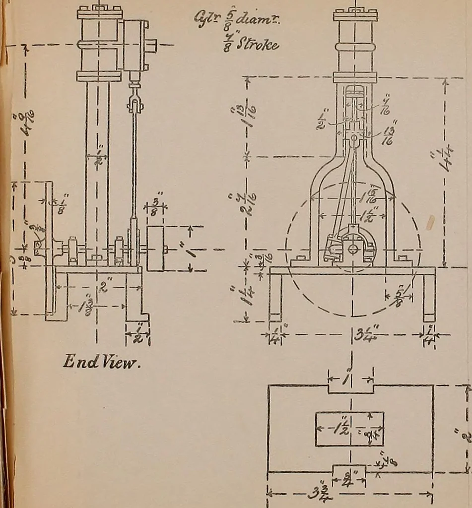 An illustration from Model engine construction, with practical instructions to artificers and amateurs, 1894, leaf 374
