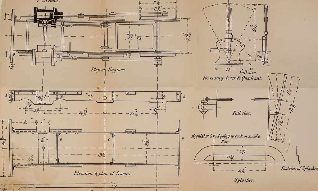 An illustration from Model engine construction, with practical instructions to artificers and amateurs, 1894, leaf 398