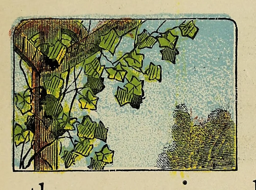 An illustration from Model first reader. Wayawa tokaheya. Prepared in English-Dakota, 1873, leaf 43