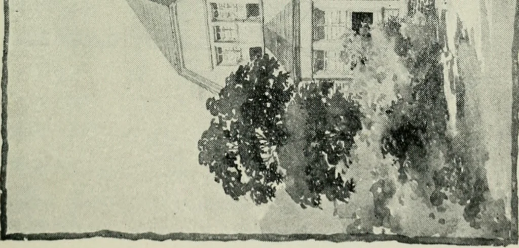 An illustration from Model houses for little money, 1904, leaf 110
