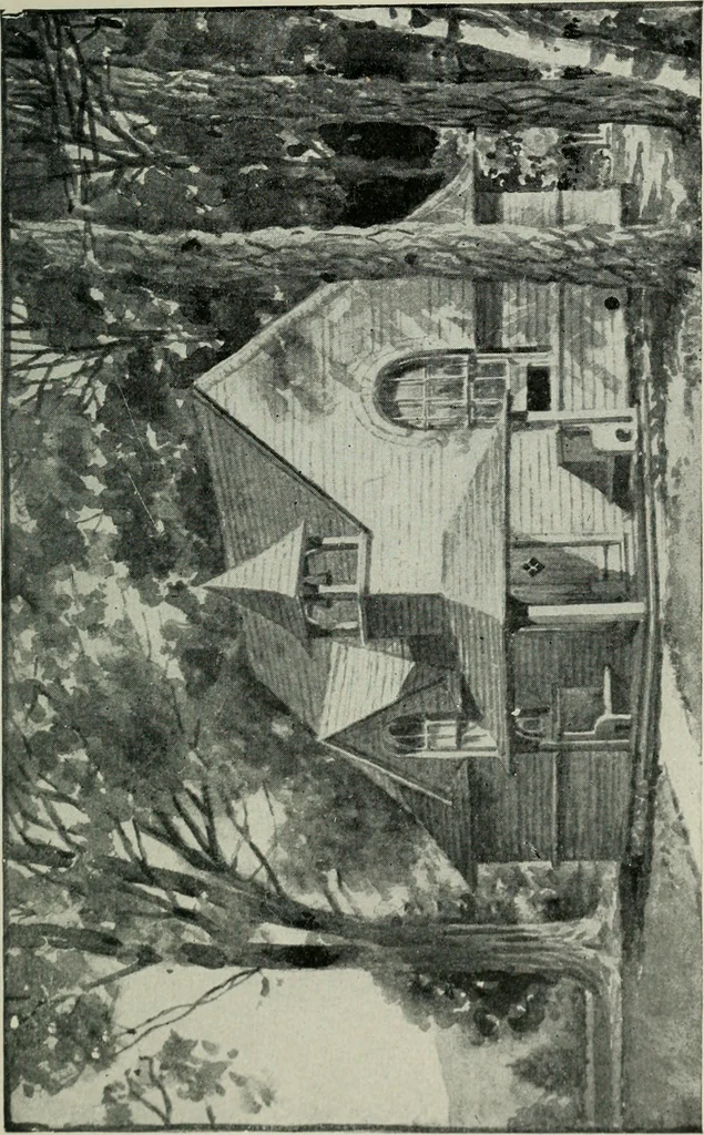 An illustration from Model houses for little money, 1904, leaf 132