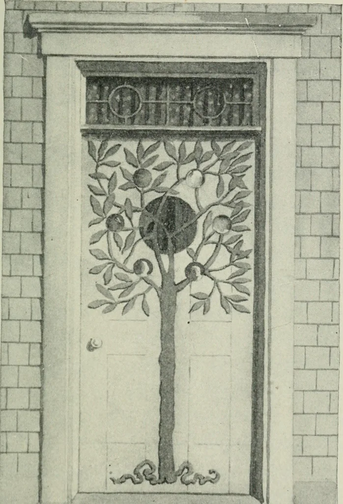 An illustration from Model houses for little money, 1904, leaf 148