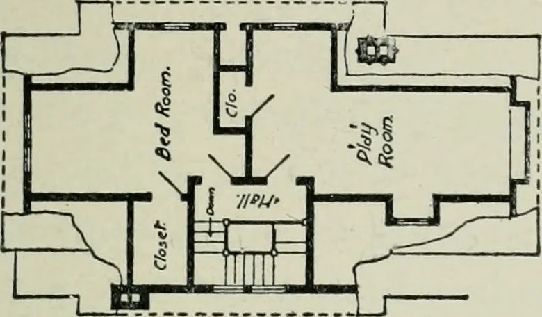 An illustration from Model houses for little money, 1904, leaf 16