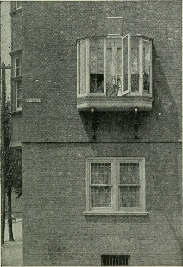 An illustration from Model houses for little money, 1904, leaf 178