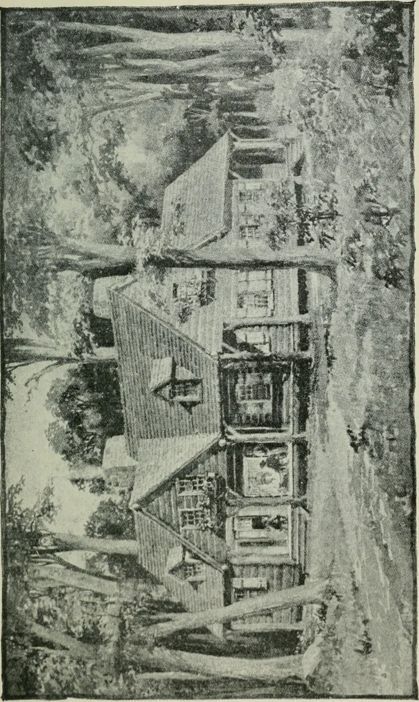 An illustration from Model houses for little money, 1904, leaf 198