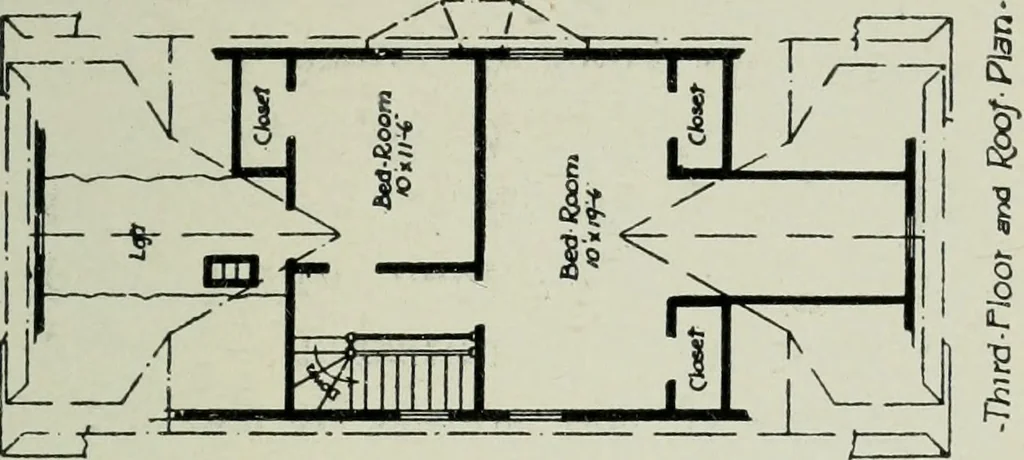 An illustration from Model houses for little money, 1904, leaf 46